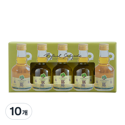 라파엘살가도 엑스트라버진 올리브유, 10개, 90ml