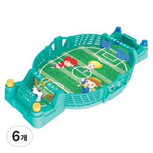 아가플러스 손가락 디펜스 슈팅 축구 게임, 랜덤 발송, 6개