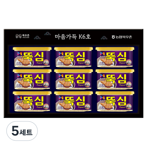 목우촌 마음가득 K6호 세트, 5세트