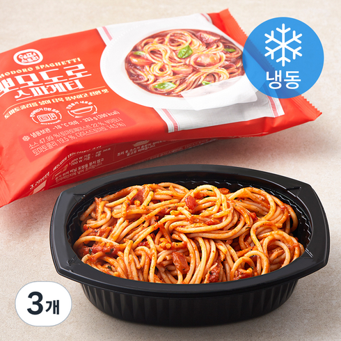 쉐프스토리 뽀모도로스파게티 (냉동), 333g, 3개