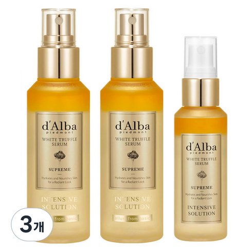 달바 화이트 트러플 수프림 인텐시브 세럼 100ml x 2p + 50ml, 3개