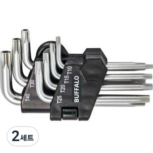 세신버팔로 별렌치 7종 세트 숏 SB-TWS7H T10~40 홀형 C1103191, 2세트