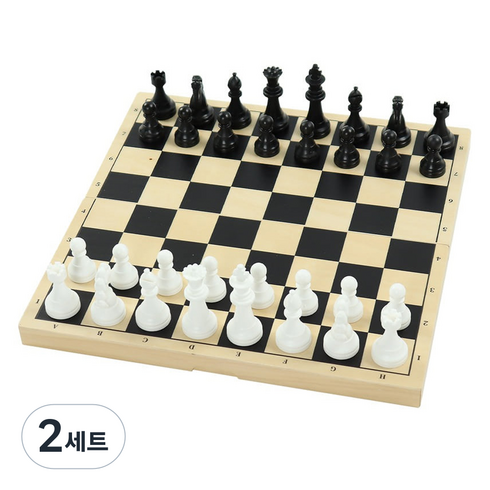 토도리브로 다함께 체스 놀이, 혼합색상, 2세트