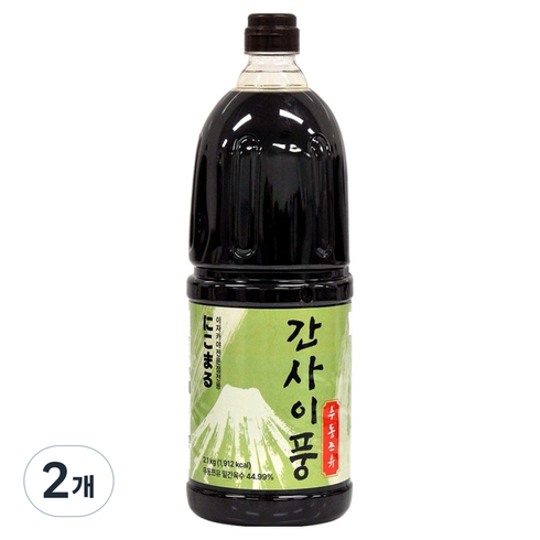 니코마루 간사이풍 우동쯔유, 2.1kg, 2개