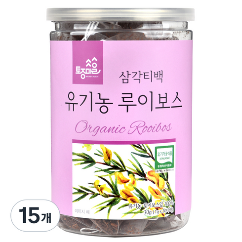 토종마을 유기농 루이보스 허브차, 1g, 30개입, 15개