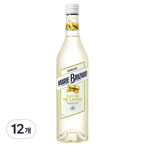마리브리자드 사탕수수 시럽, 700ml, 12개