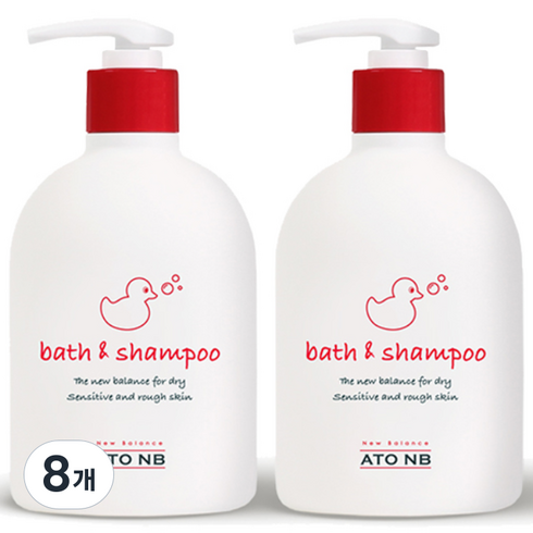 아토엔비 바스 앤 샴푸, 500g, 8개