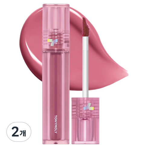 토니모리 퍼펙트립스 쇼킹립 틴트, N21 핑크모브쇼킹, 2개