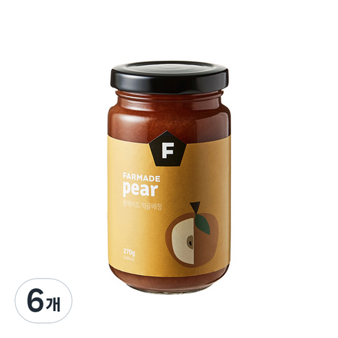 팜메이드 먹골배청, 270g, 1개입, 6개
