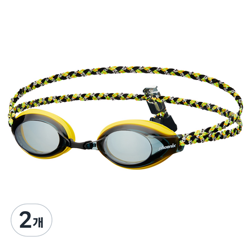 피닉스 아동 노미러 패브릭 수경 PN-508J FB, Black, 2개