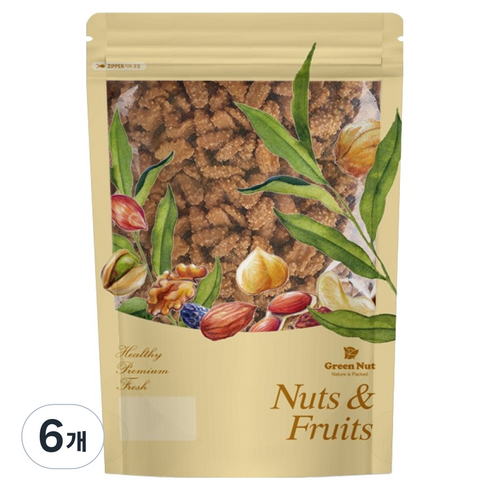 그린너트 커피땅콩, 1kg, 6개