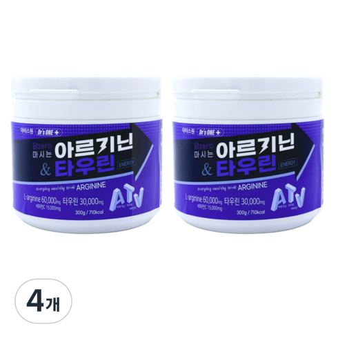 닥터스원 당제로 마시는 아르기닌 앤 타우린, 300g, 4개