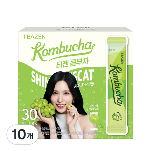 티젠 콤부차 샤인머스캣, 5g, 30개입, 10개