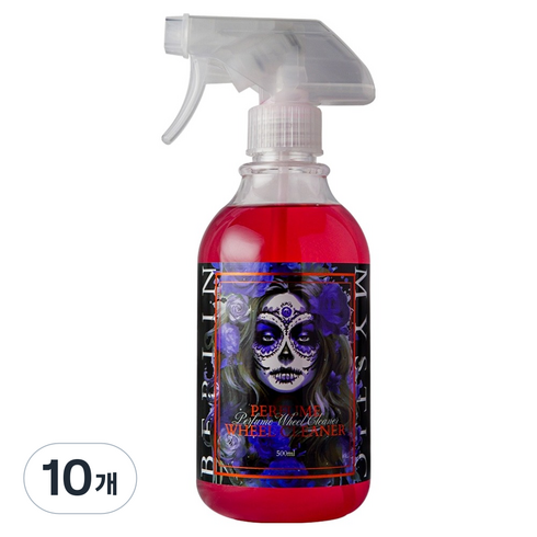 미스틱블러드 베를린 퍼퓸 휠 클리너, 500ml, 10개