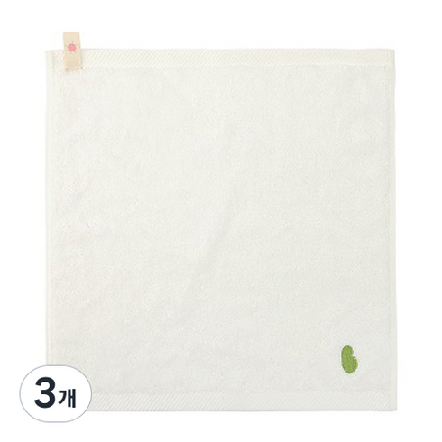 밤부베베 톡톡 온마을 고리타올 77g, 도브화이트, 3개