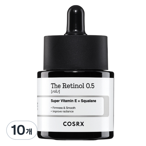 COSRX 더 레티놀 0.5 오일, 20ml, 10개