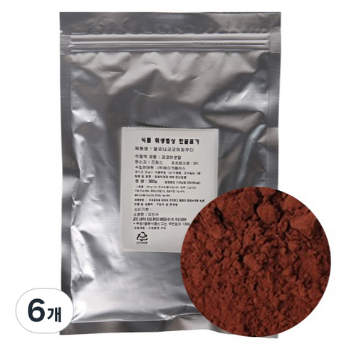 발로나 코코아 파우더, 380g, 6개