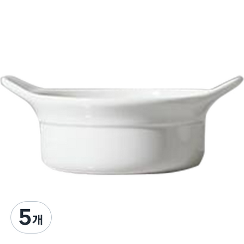 시라쿠스 양손 스프볼 16cm, 화이트, 5개