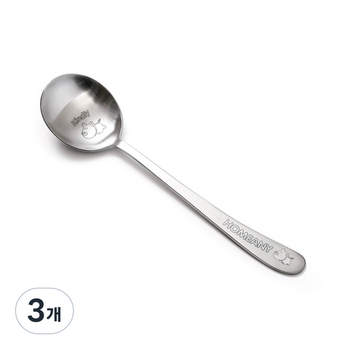 홈애니 국산 파스타 스푼, 돼지, 3개
