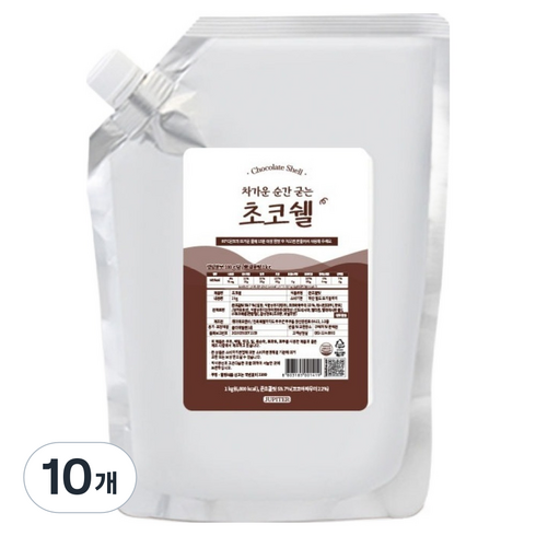 쥬피터 초코쉘, 1kg, 10개