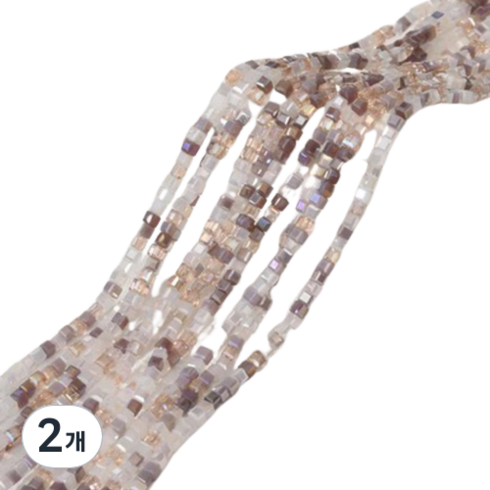 알로데 아이스크림 큐브 DIY 비즈 2.5mm 190p, TYPE 09, 2개