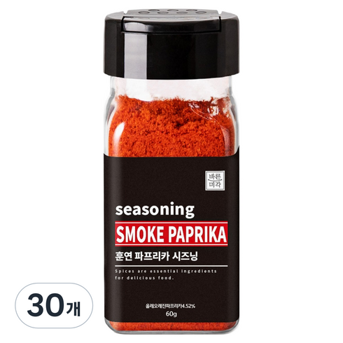 바른미각 훈연 파프리카 시즈닝, 60g, 30개