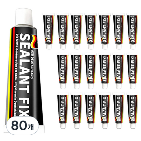 월드크린 실란트 픽스 6g, 80개