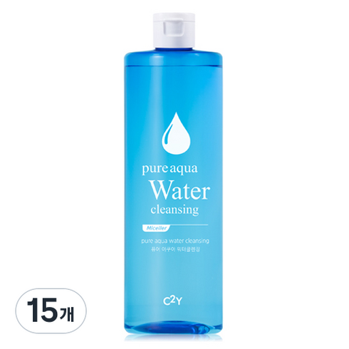 시투와이 퓨어 아쿠아 대용량 워터 클렌징, 15개, 500ml