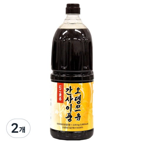 태원식품 니코마루 간사이풍 오뎅쯔유, 2.05kg, 2개