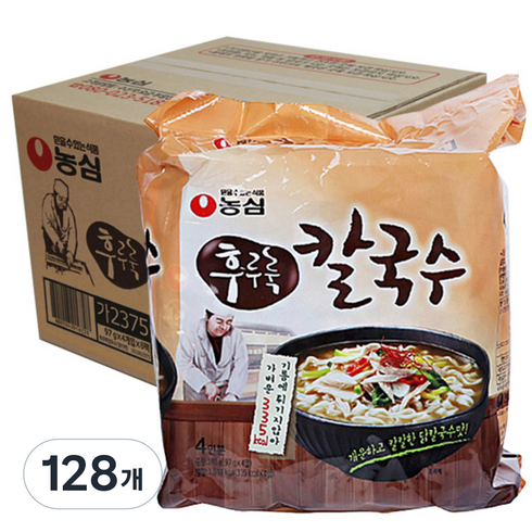 후루룩 칼국수, 97g, 128개