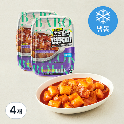 서울마님죽 바로완성 쌀떡볶이 (냉동), 440g, 4개