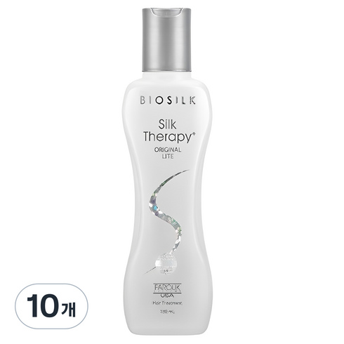 실크테라피 오리지널 라이트 헤어에센스, 130ml, 10개