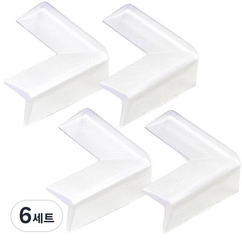 아가드 모서리충격방지가드 2p, 6세트, 투명