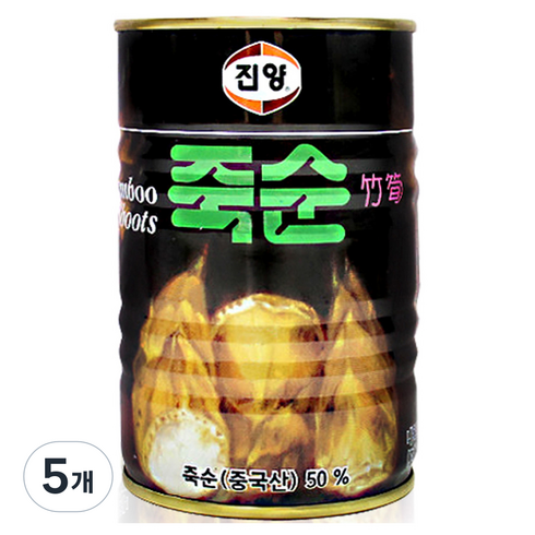 JINYANG 죽순 통조림 2, 3kg, 5개