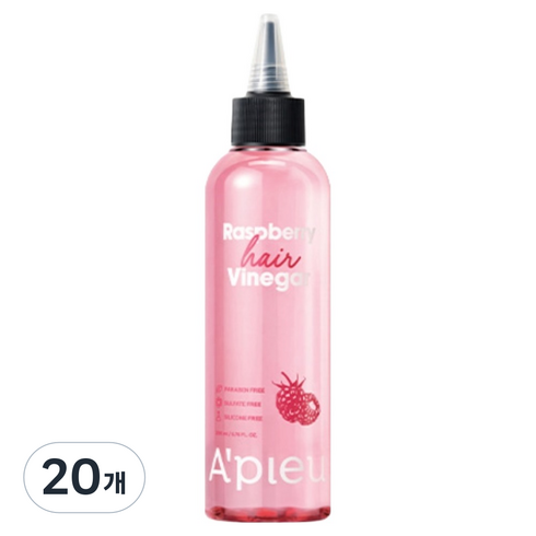 어퓨 라즈베리 헤어 식초 린스, 200ml, 20개