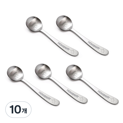 홈애니 어린이 스푼, 토끼, 5종, 10개