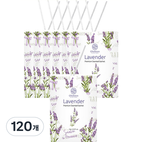 올레비엔 센티드 사쉐, 10g, 120개, 라벤더