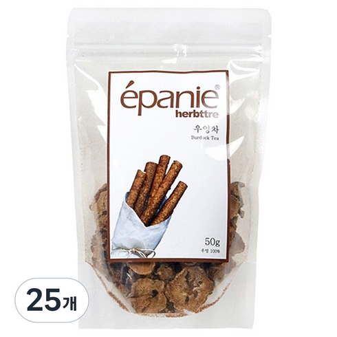 코코비아 에빠니 우엉차 리필, 50g, 1개입, 25개