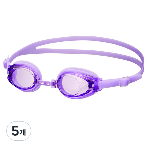 피닉스 아동용 노미러 수경 PN-509J, Violet, 5개