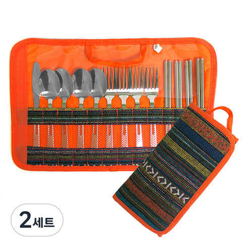 4인 커틀러리 세트, 혼합색상, 2세트