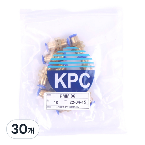KPC 원터치휘팅 PMM 나사 세트, 30개