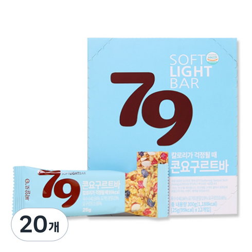 씨알로 79 콘요구르트바, 300g, 20개