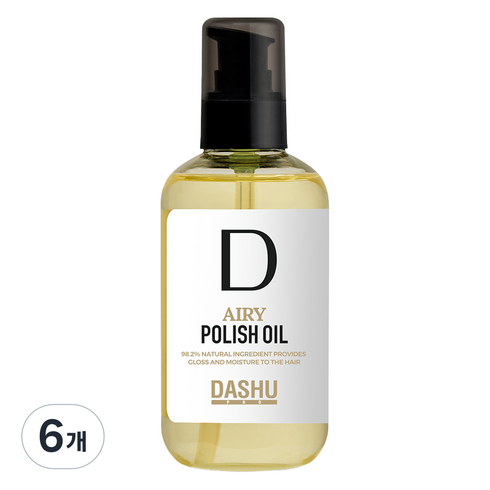 다슈 프로 에어리 폴리쉬 헤어오일, 150ml, 6개