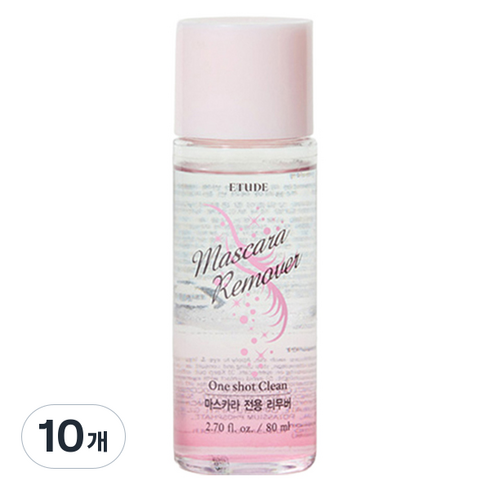 에뛰드 마스카라 전용 리무버, 80ml, 10개