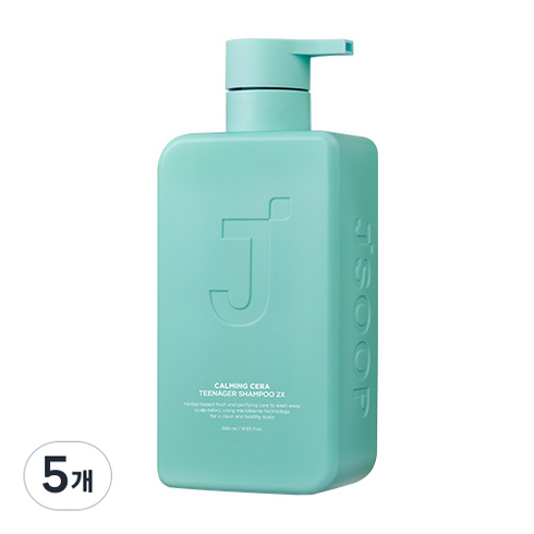 제이숲 카밍세라 청소년 샴푸 2X 프루티 시트러스 향, 5개, 500ml