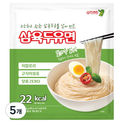 삼육두유 삼육두유면 4p, 5개, 720g