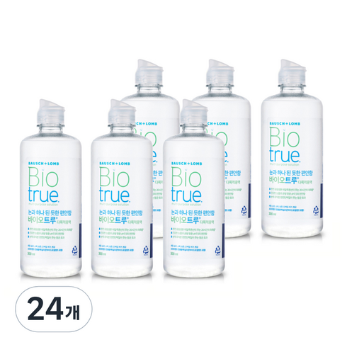 바이오트루 렌즈세정액, 60ml, 24개
