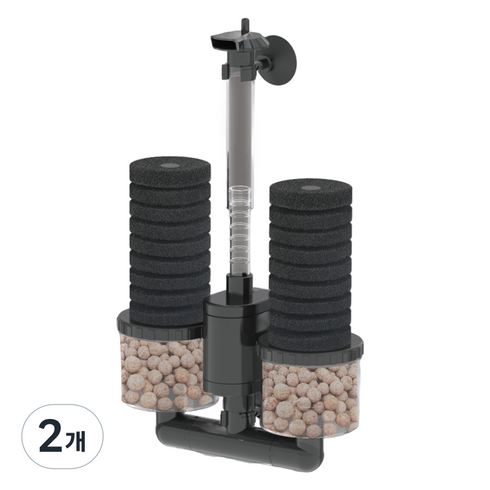 아마존 바이오 스펀지 여과기 HJ-30B, 3W, 2개