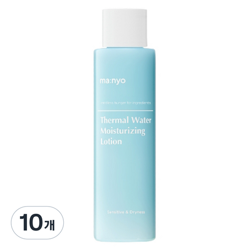 마녀공장 떼르말 워터 모이스처라이징 로션, 155ml, 10개