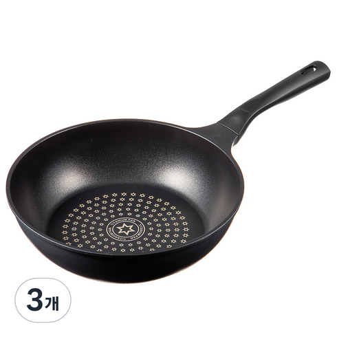 코멧 키친 티타늄코팅 궁중팬, 28cm, 3개